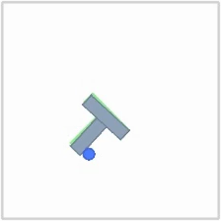 PushT: the goal state